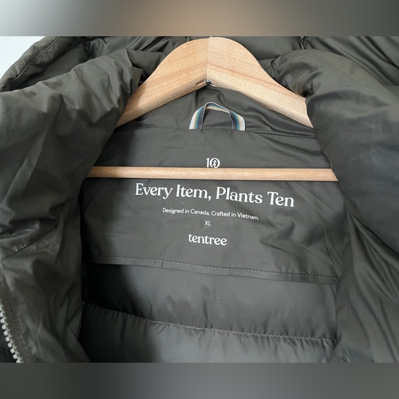 Tentree Cloud Shell Long Puffer Winter Jacket - Picture 3 of 8